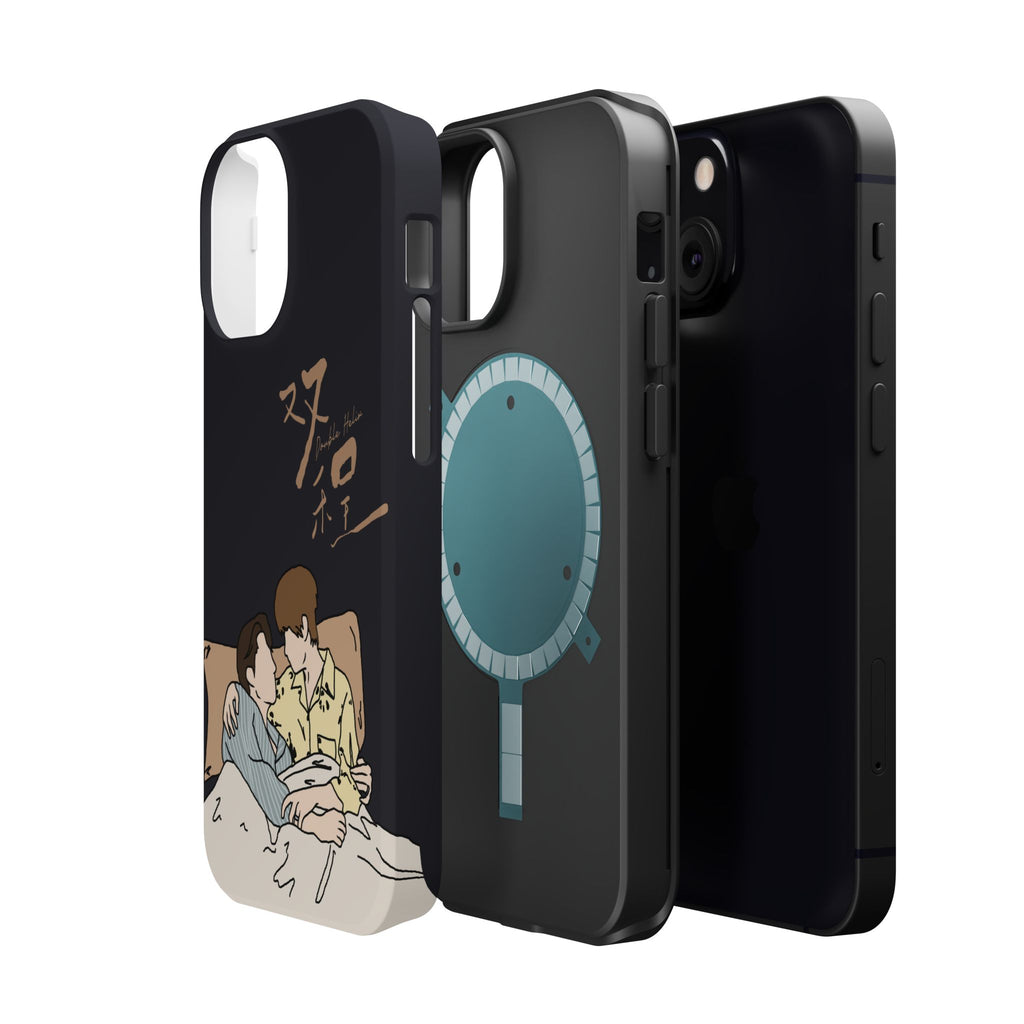 Double Helix Ayden & Lyu Sitong Phone Case — C-Drama BL Lu Feng Yichen Cute Magnetic Impact-Resistant Case