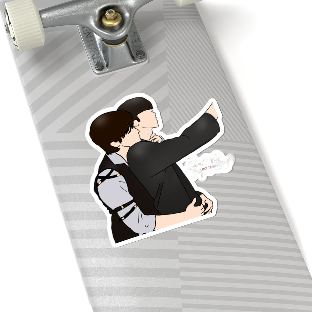 BL Drama Abo Desire XingQiu Couple Kiss-Cut Stickers