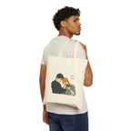 Pondphuwin Mee and Thee Thai BL Series sticker design Tote Bag | GMMTV characters