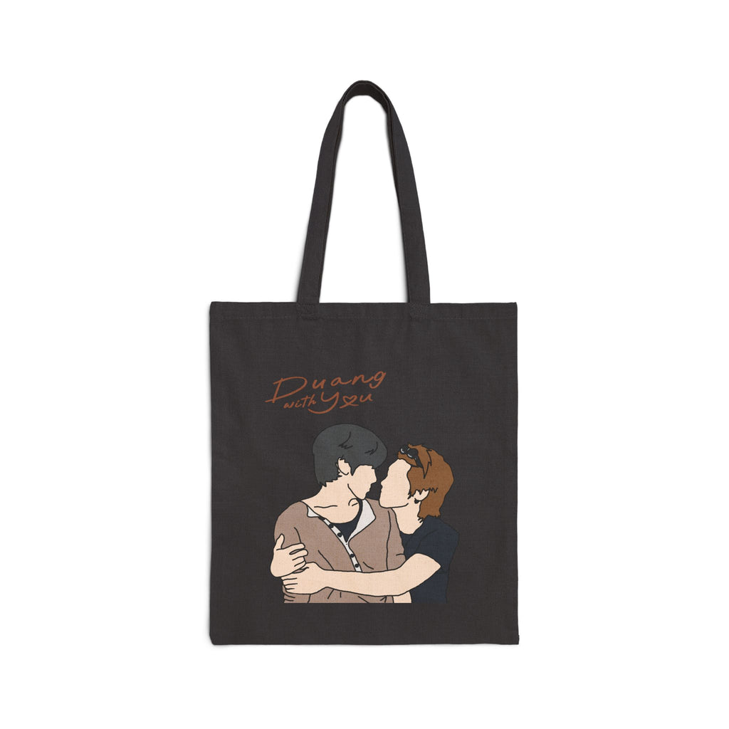 Duang With You series, Teeteepor couple fanart Tote Bag, DMD Thai BL drama