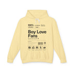 Boy Love Fans Hoodie | BL Fandom Streetwear, Anime Aesthetic, Minimalist Fujoshi