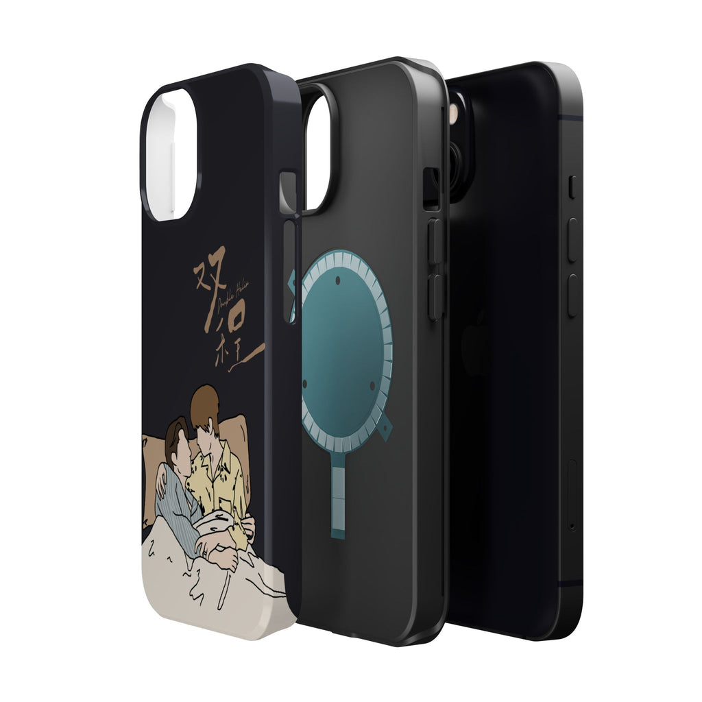 Double Helix Ayden & Lyu Sitong Phone Case — C-Drama BL Lu Feng Yichen Cute Magnetic Impact-Resistant Case