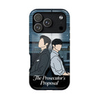 The Prosecutor's Proposal BL K-Drama Fan Art Print | Park Si Woo x Kim Yoon Sik | Boys Love Korean Drama iPhone Case