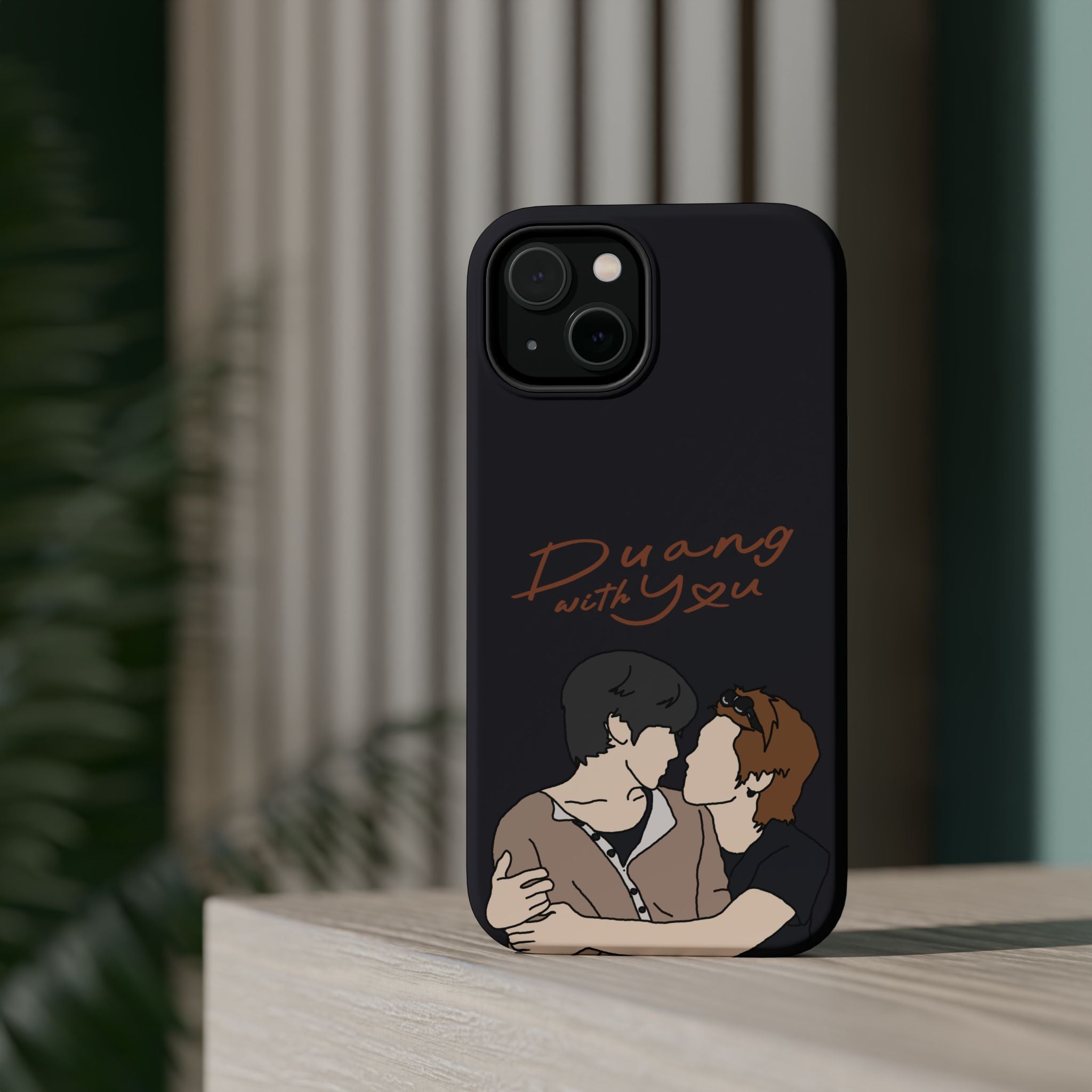 Duang With You Magnetic Impact-Resistant Phone Case | TeeTeePor Fanart DMD Thai BL Drama Couple