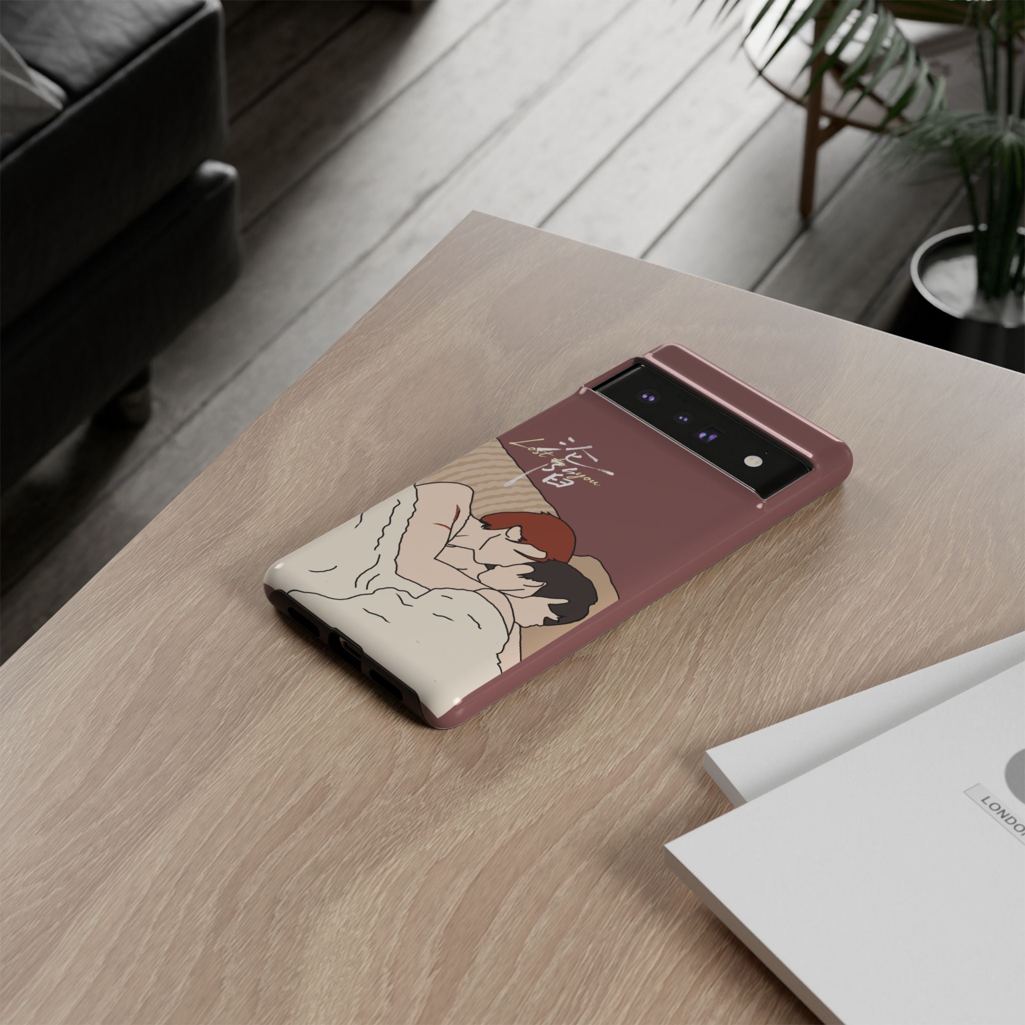 Lost To You Cdrama Fan Gift, YiCheng Fan art, Jia Yi Tang Chenzhi, Chinese Drama Couple Phone Case