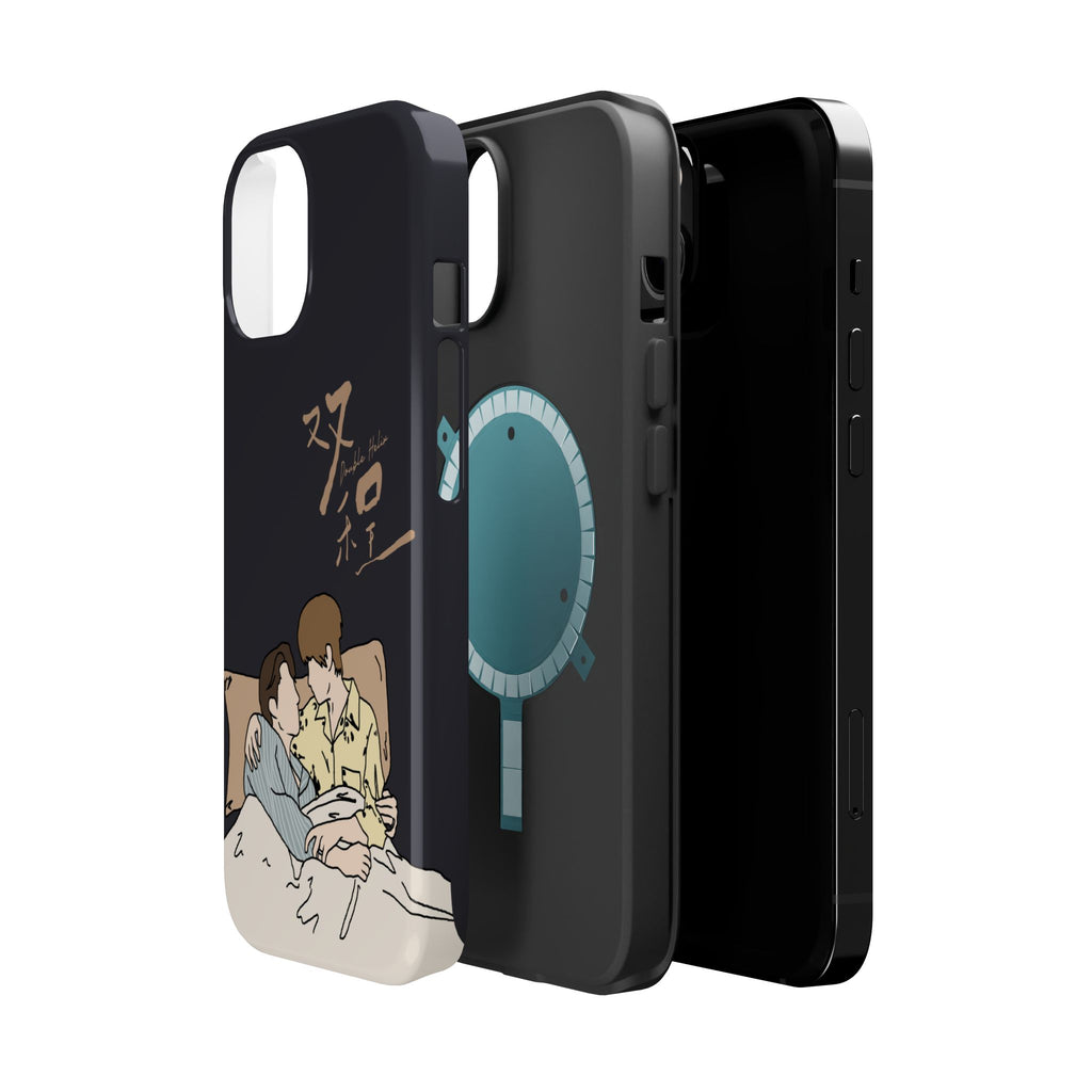 Double Helix Ayden & Lyu Sitong Phone Case — C-Drama BL Lu Feng Yichen Cute Magnetic Impact-Resistant Case