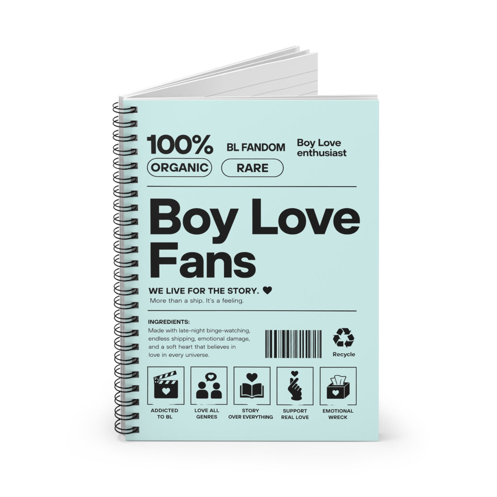 Boy Love Fans Notebook