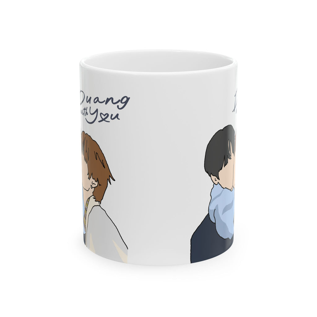 TeeTeepor Duang With You fanart Mug Thai BL drama DMD series