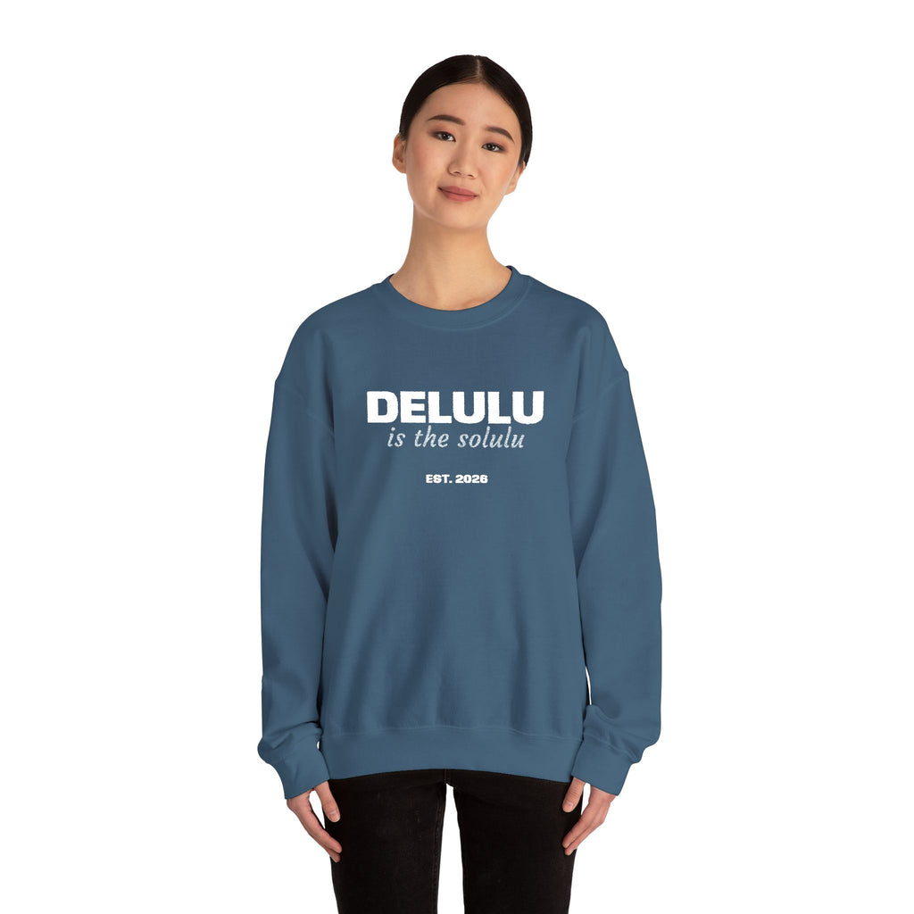 Delulu Is The Solulu K-drama BL Series Quote Sweatshirt