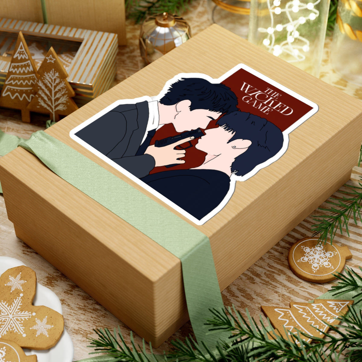 DaouOffroad The Wicked Game Kiss-Cut Stickers