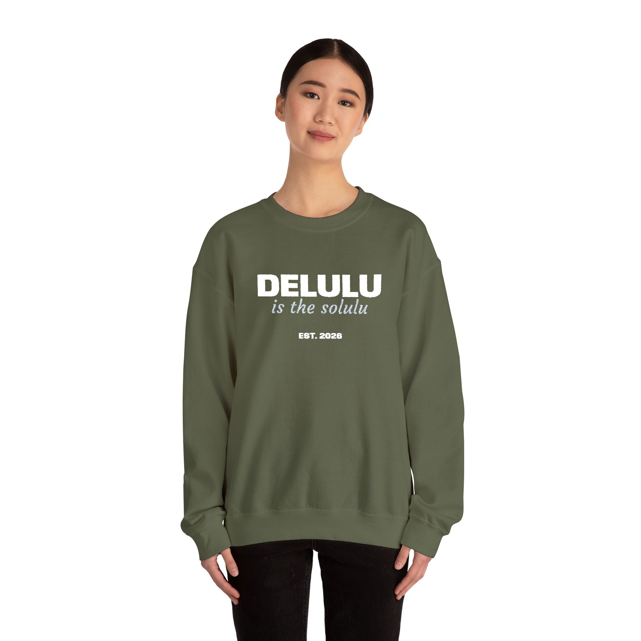 Delulu Is The Solulu K-drama BL Series Quote Sweatshirt