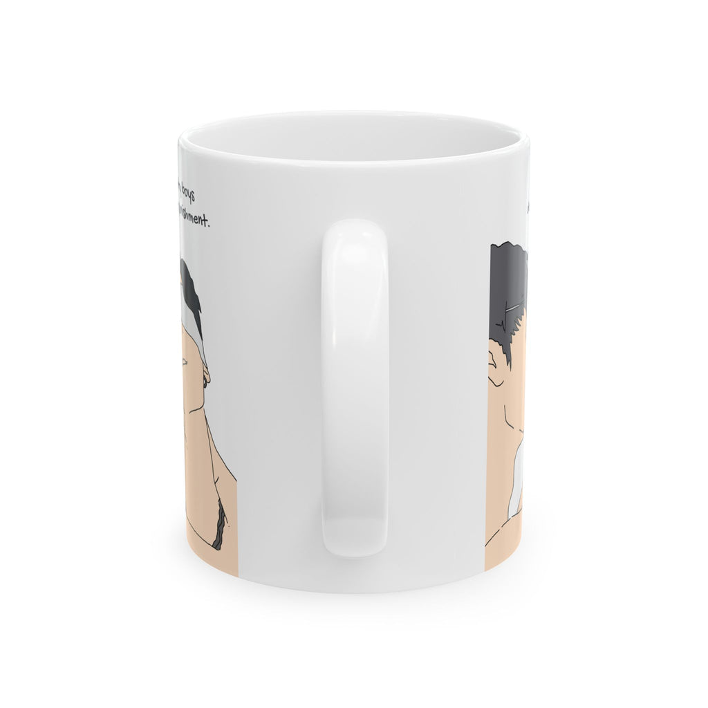 PoohPavel Mug Naughty Boys Deserve Punishment | Pit Babe S2 Charlie Babe Mug | Thai BL Drama Gift