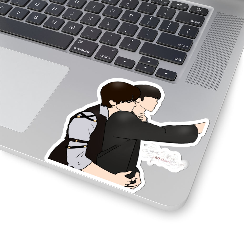BL Drama Abo Desire XingQiu Couple Kiss-Cut Stickers