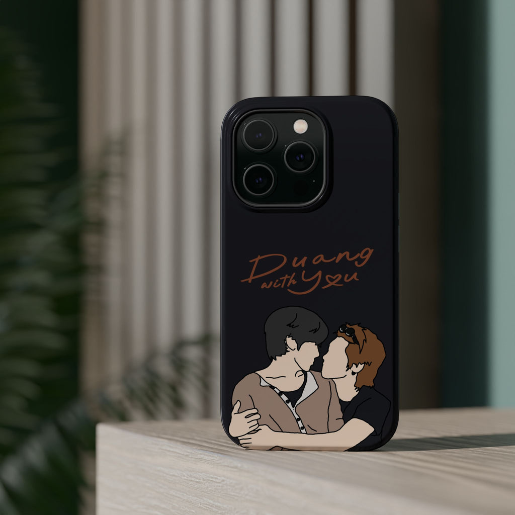 Duang With You Magnetic Impact-Resistant Phone Case | TeeTeePor Fanart DMD Thai BL Drama Couple