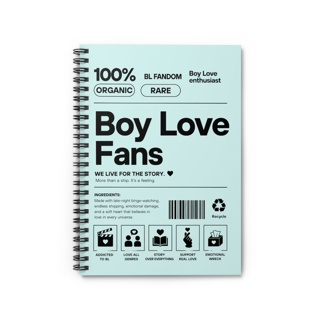 Boy Love Fans Notebook