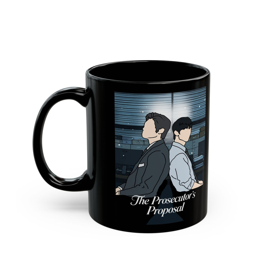 The Prosecutor's Proposal Mug | Park Si Woo x Kim Yoon Sik, BL K-Drama Office Night Design