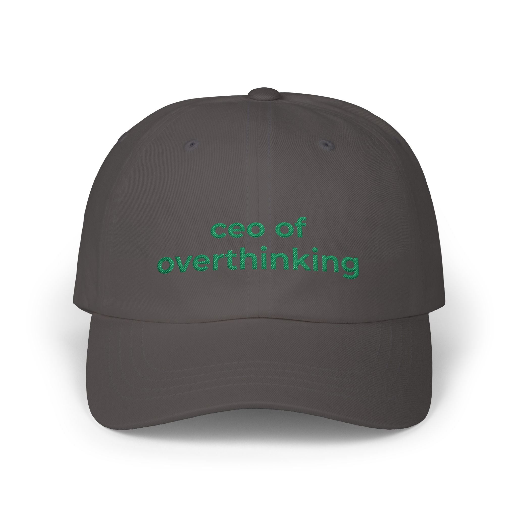CEO of Overthinking Embroidered Hat