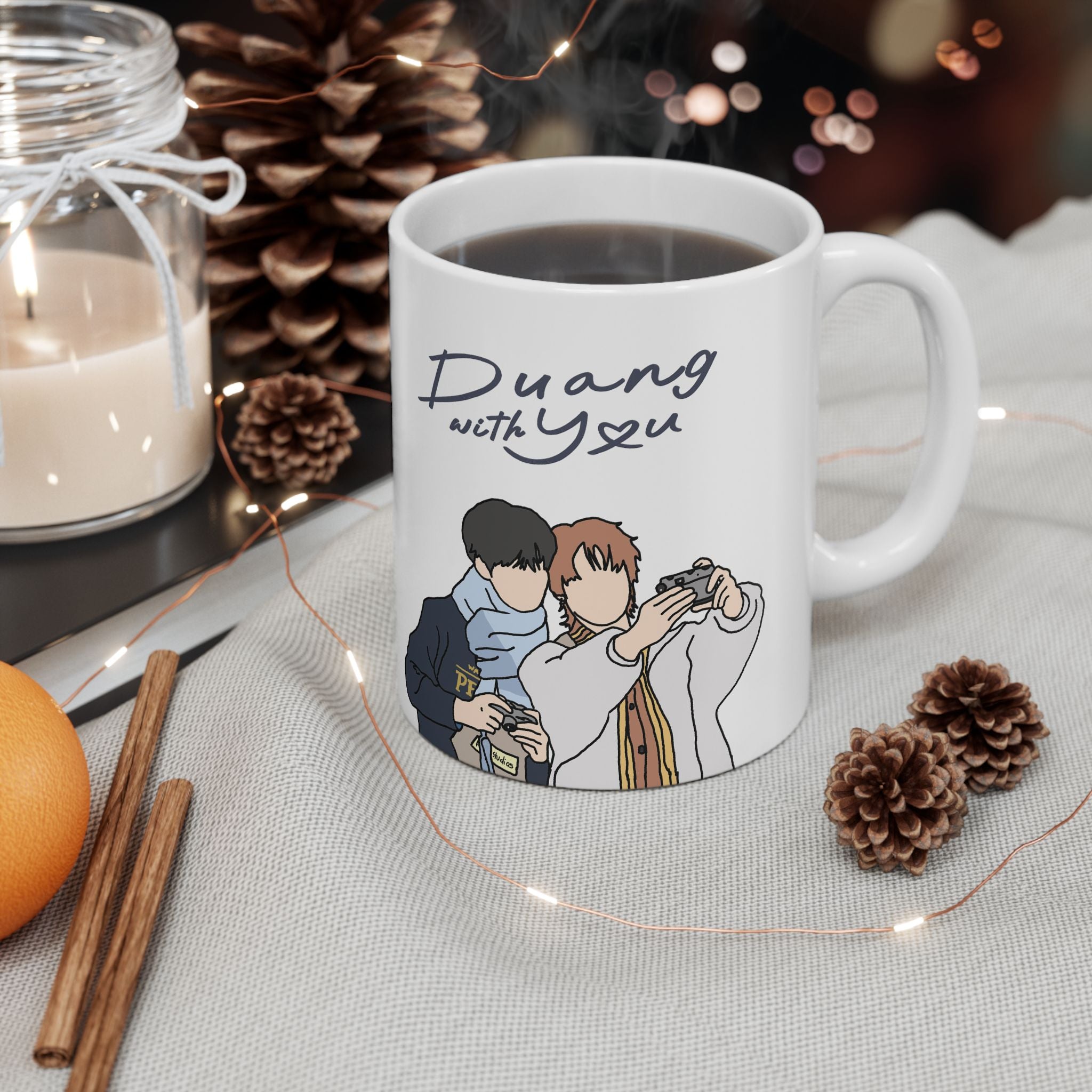 Duang With You Mug | Thai BL drama TeeTeepor NorthOtto DMD series