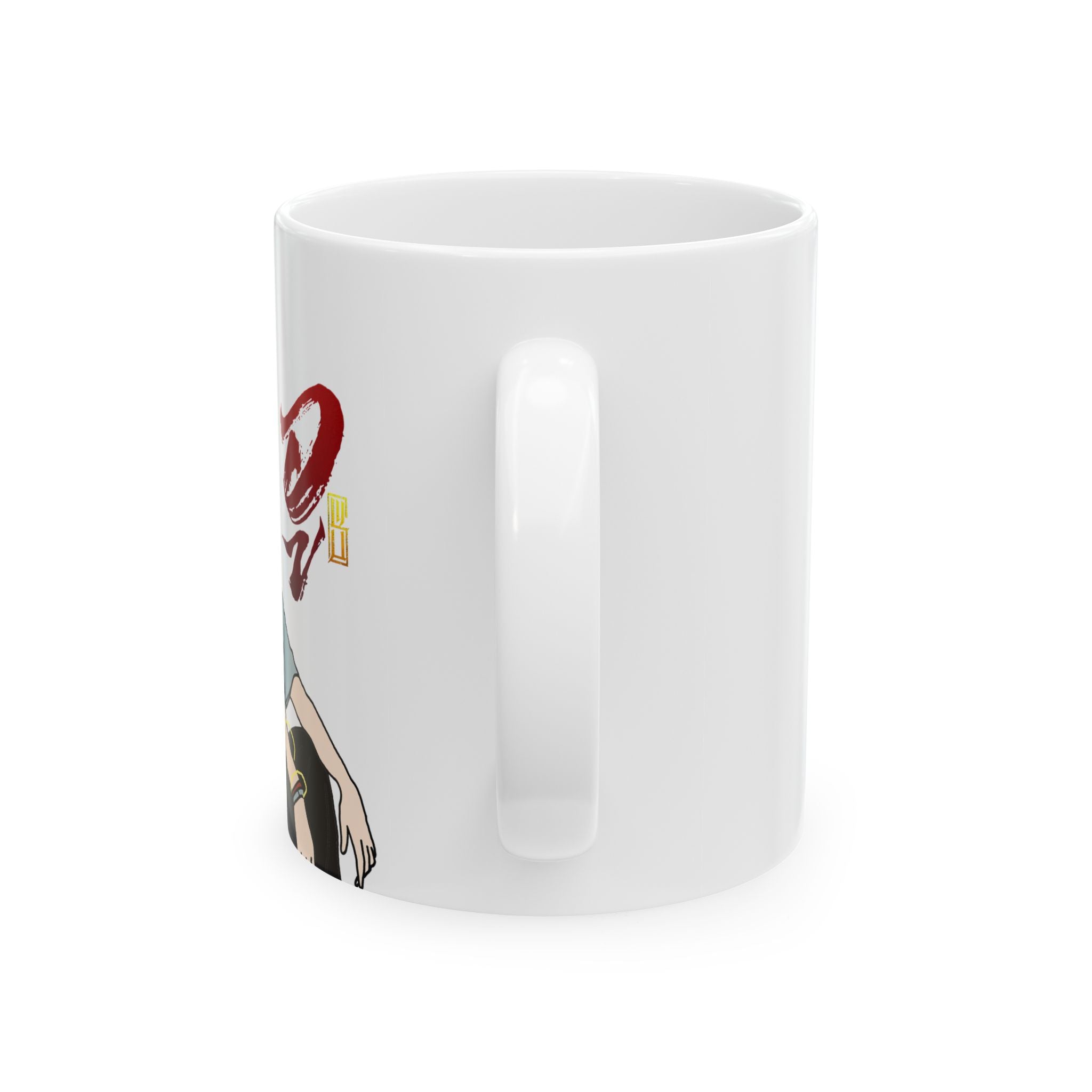 WU The Series SkyNani Mug | Sky Wongravee Nani Hirunkit Fan Gift | Thai BL Series Couple Art
