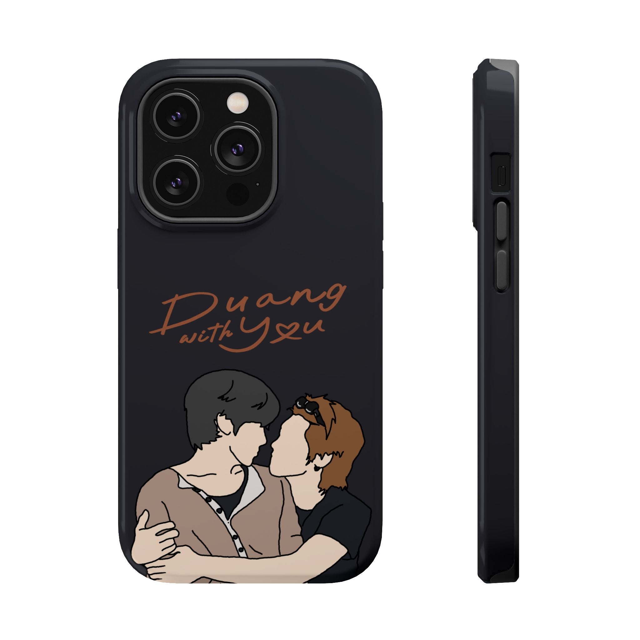 Duang With You Magnetic Impact-Resistant Phone Case | TeeTeePor Fanart DMD Thai BL Drama Couple