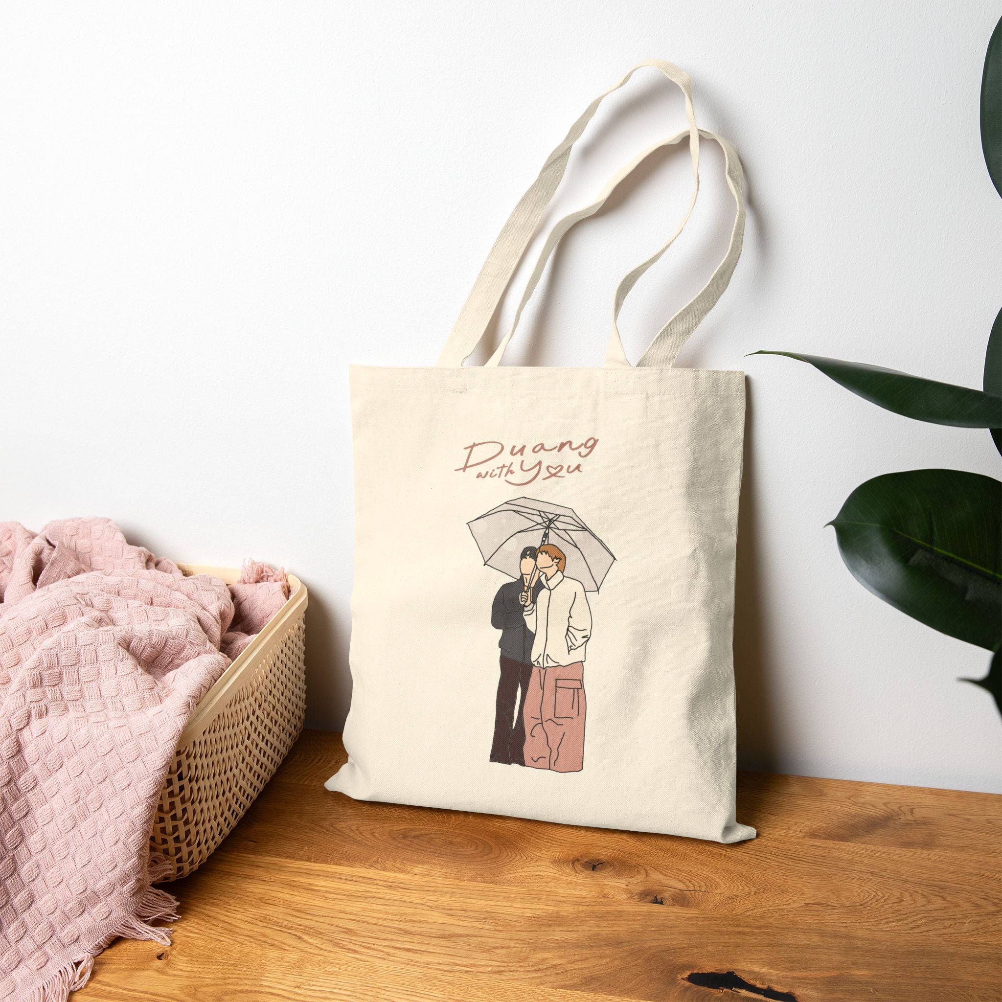 Duang With You Umbrella fanart Tote Bag | NorthOtto JamieMars DMD Thai BL drama