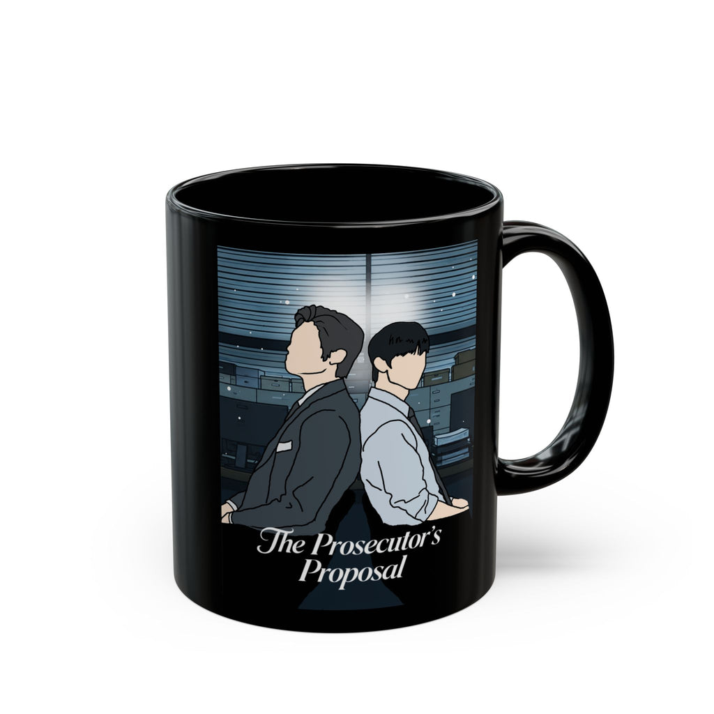 The Prosecutor's Proposal Mug | Park Si Woo x Kim Yoon Sik, BL K-Drama Office Night Design
