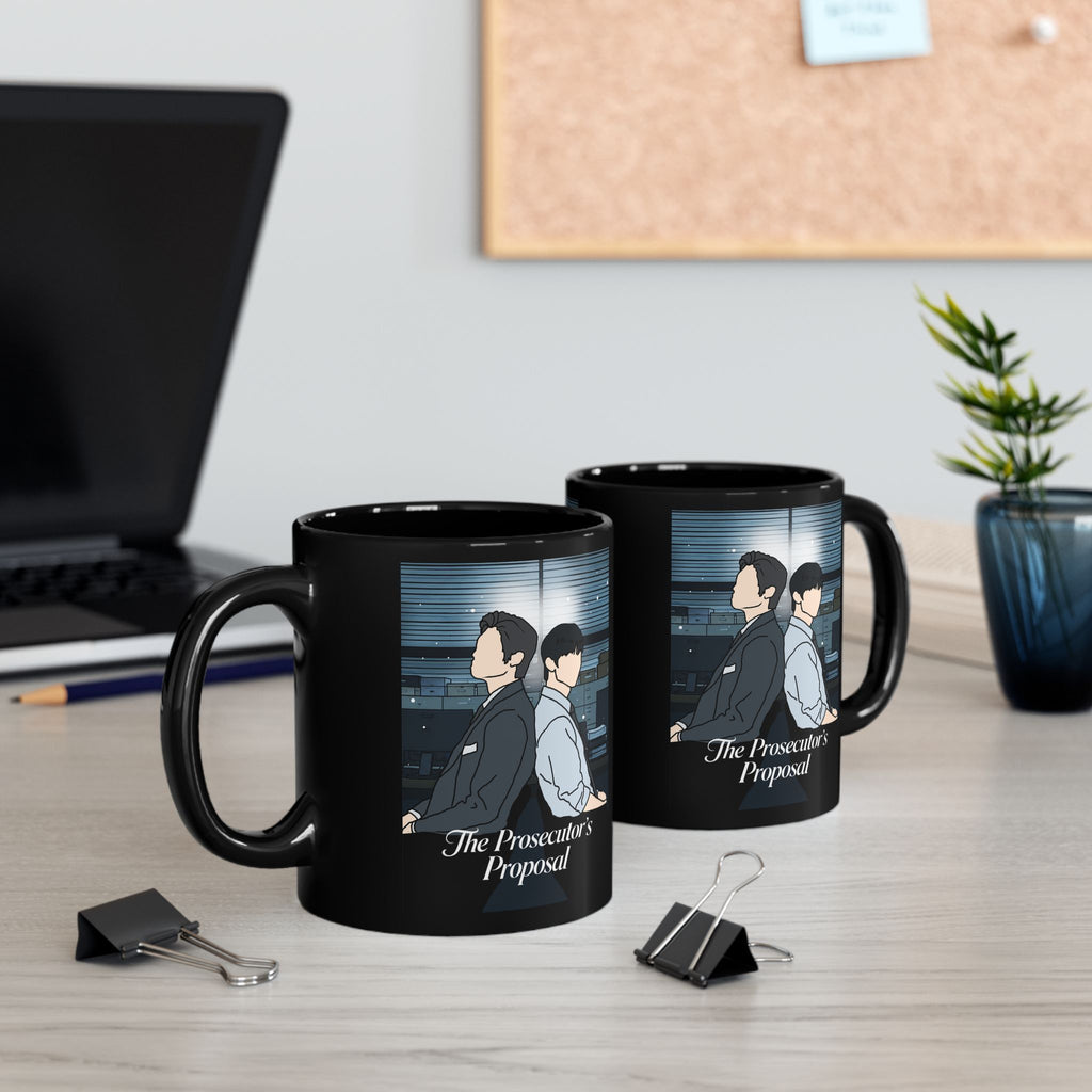 The Prosecutor's Proposal Mug | Park Si Woo x Kim Yoon Sik, BL K-Drama Office Night Design