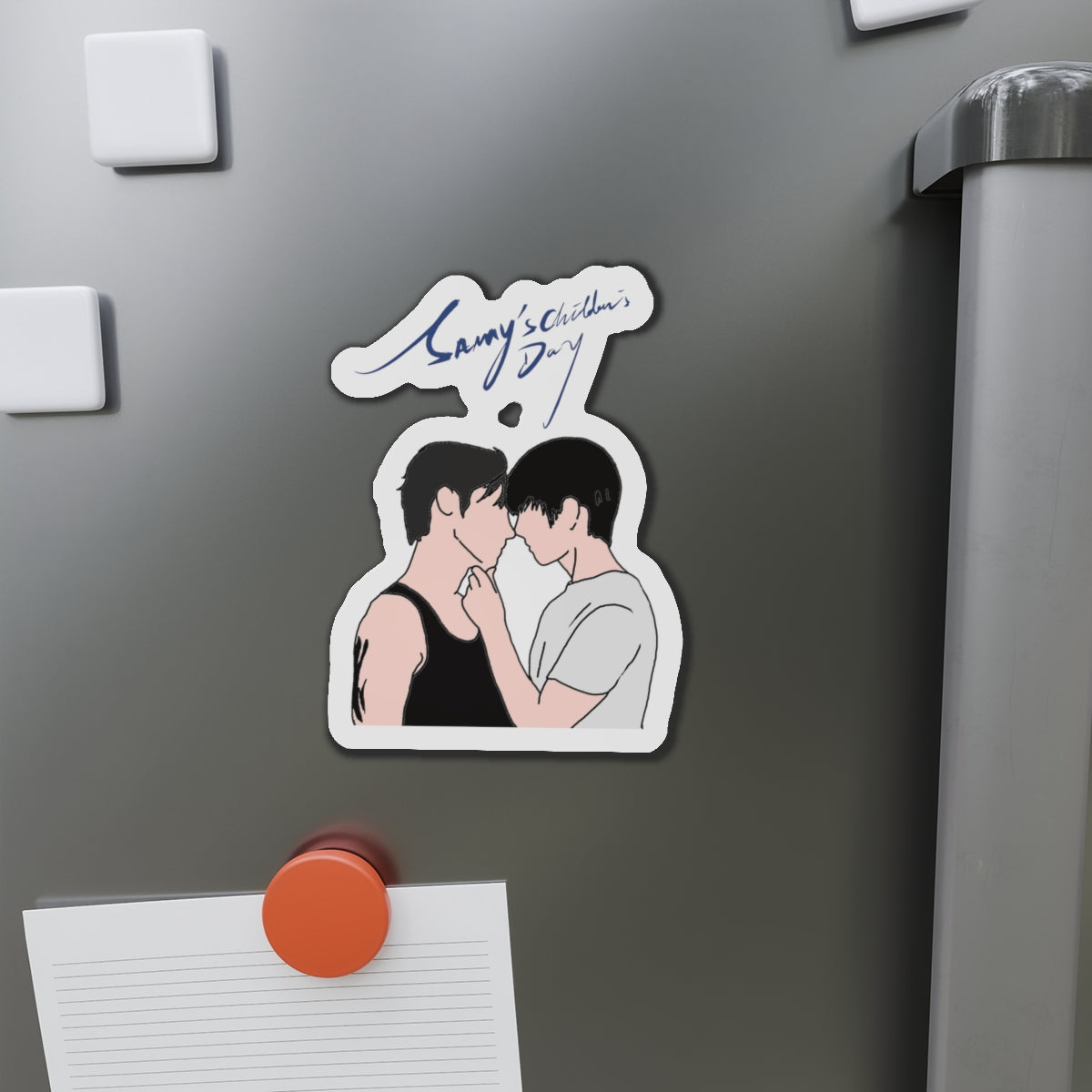 Sammys Children Day C-Drama Romance Poster | Yanchao He & Changxi He Couple Sticker