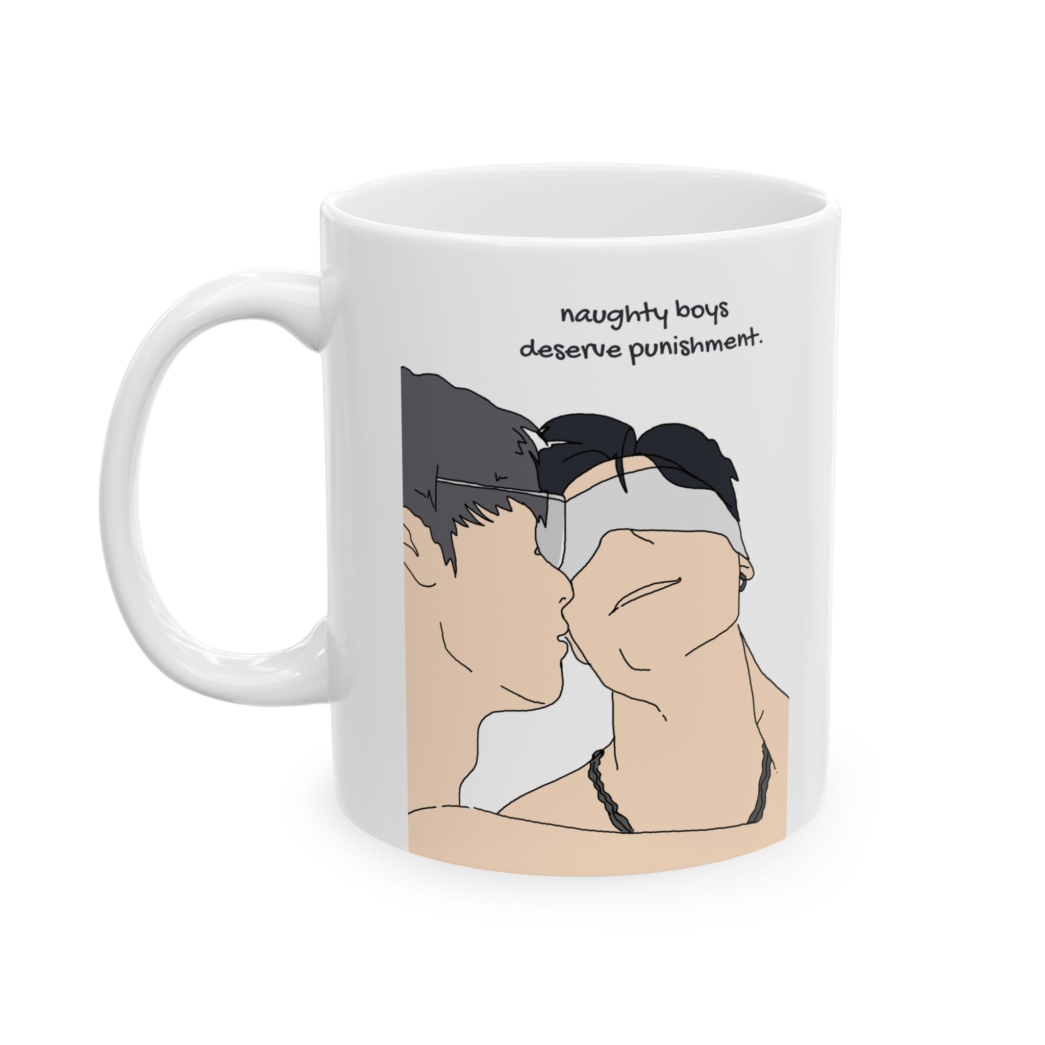 PoohPavel Mug Naughty Boys Deserve Punishment | Pit Babe S2 Charlie Babe Mug | Thai BL Drama Gift