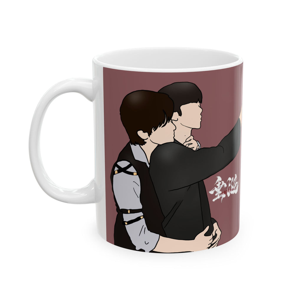 Ceramic Mug, Xingqiu ABO Desire Huang Xing x Qiu Ding Jie BL cdrama, K-pop Drama Fan Gift, Asian Romance Series Cup, Novelty Coffee Tea Mug,
