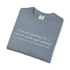 Kdrama Quote Shirt If He Isn’t Yearning For You Korean Chinese Tee BL Drama Aesthetic Shirt Minimalist Sad Love Quote Shirt Soft Girl Streetwear