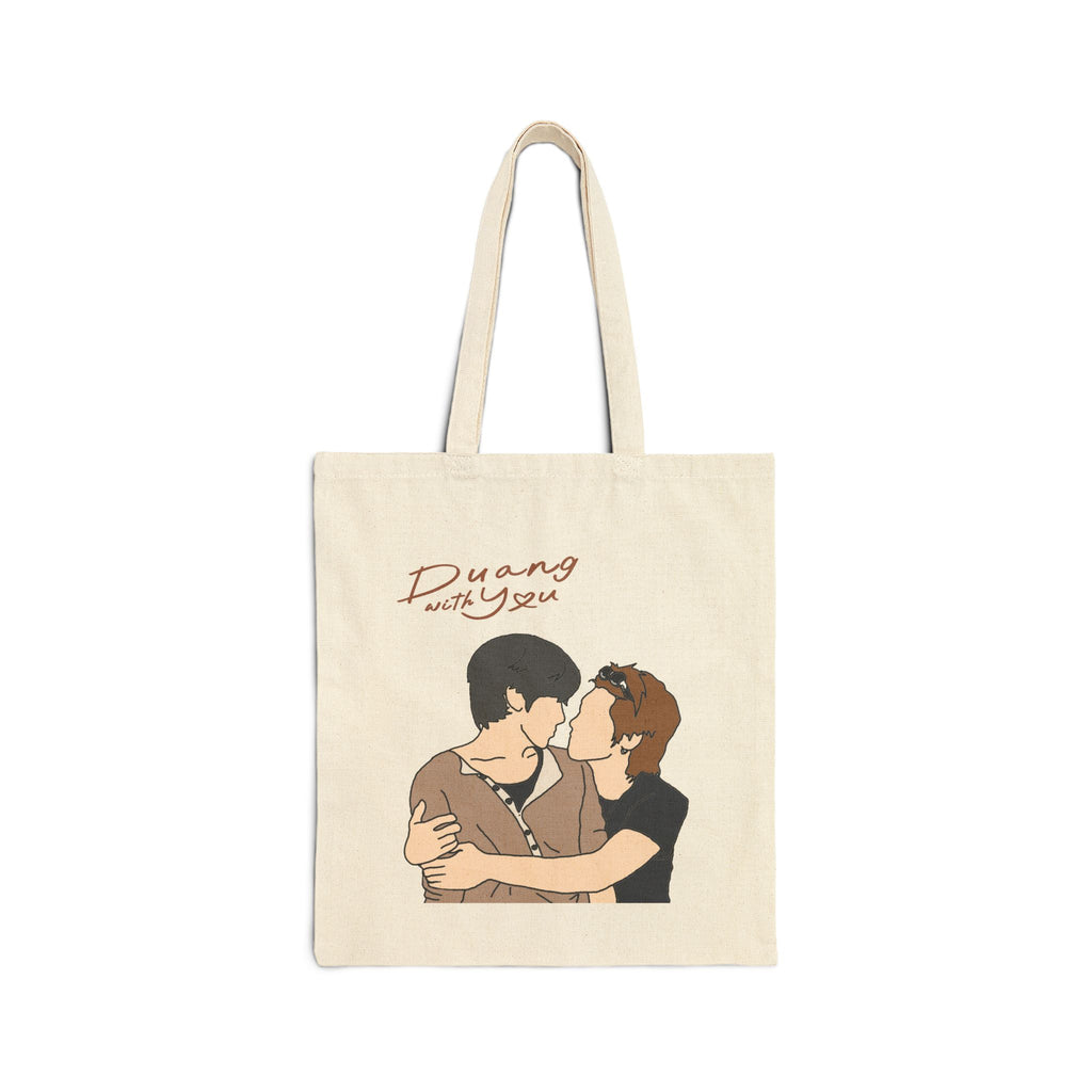 Duang With You series, Teeteepor couple fanart Tote Bag, DMD Thai BL drama