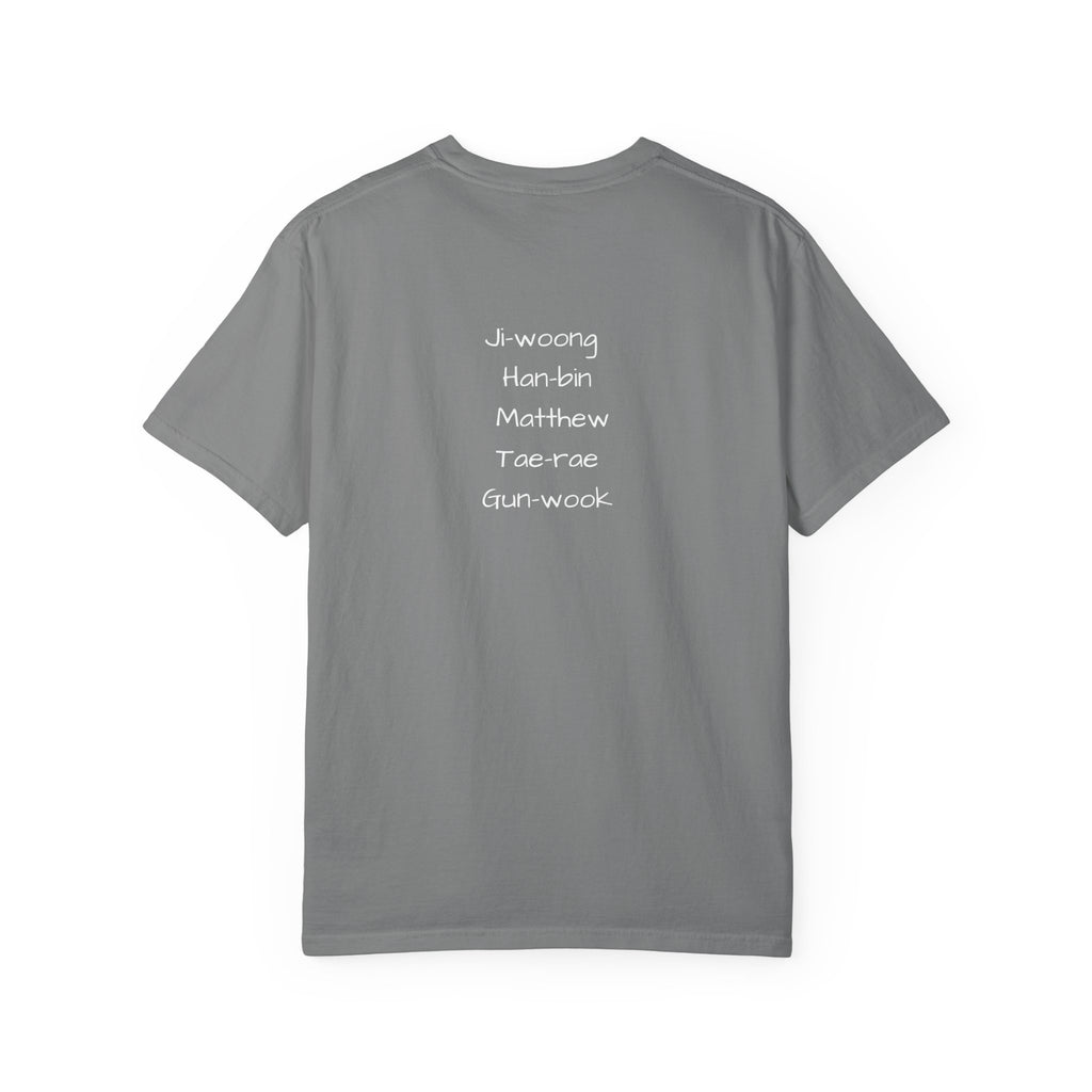 zerobaseone ZB1 Members Tee | T-Shirt featuring Ji-woong Han-bin Matthew Tae-rae Gun-wook