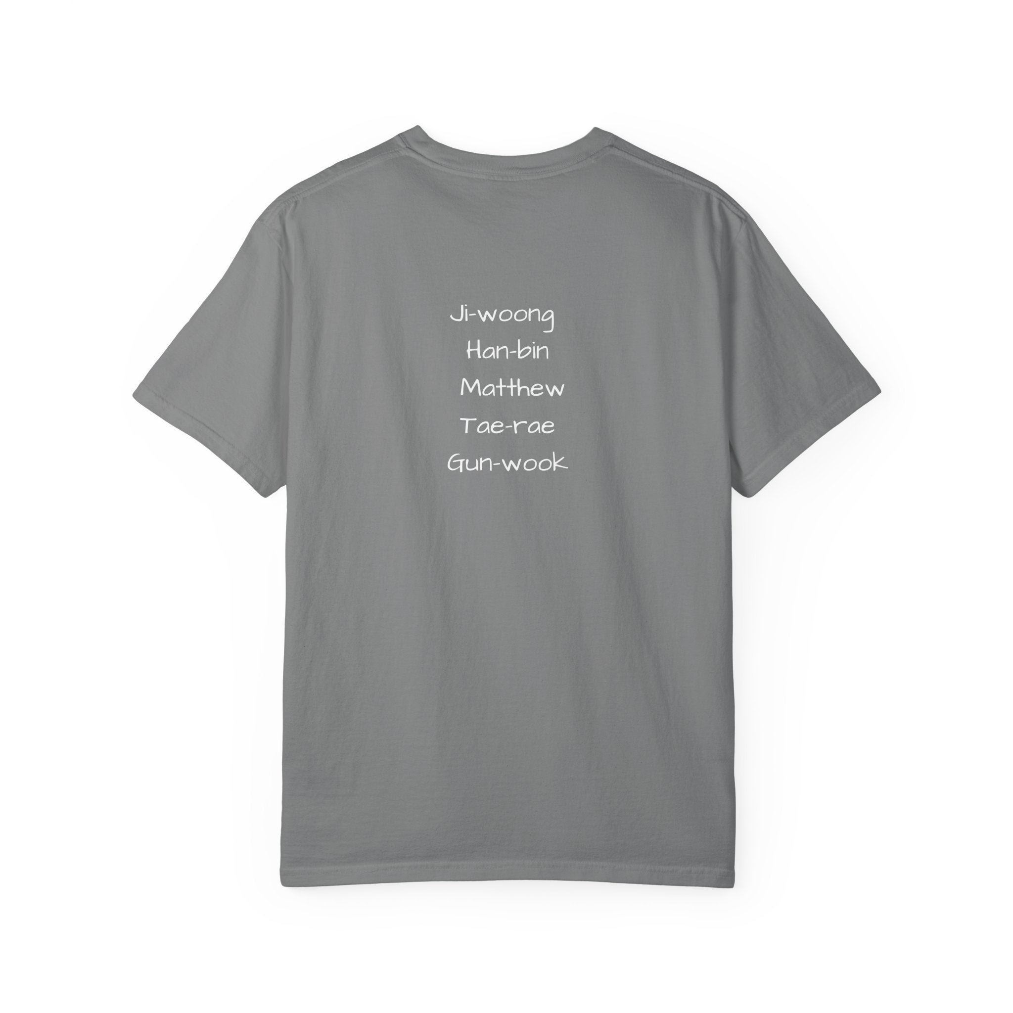zerobaseone ZB1 Members Tee | T-Shirt featuring Ji-woong Han-bin Matthew Tae-rae Gun-wook