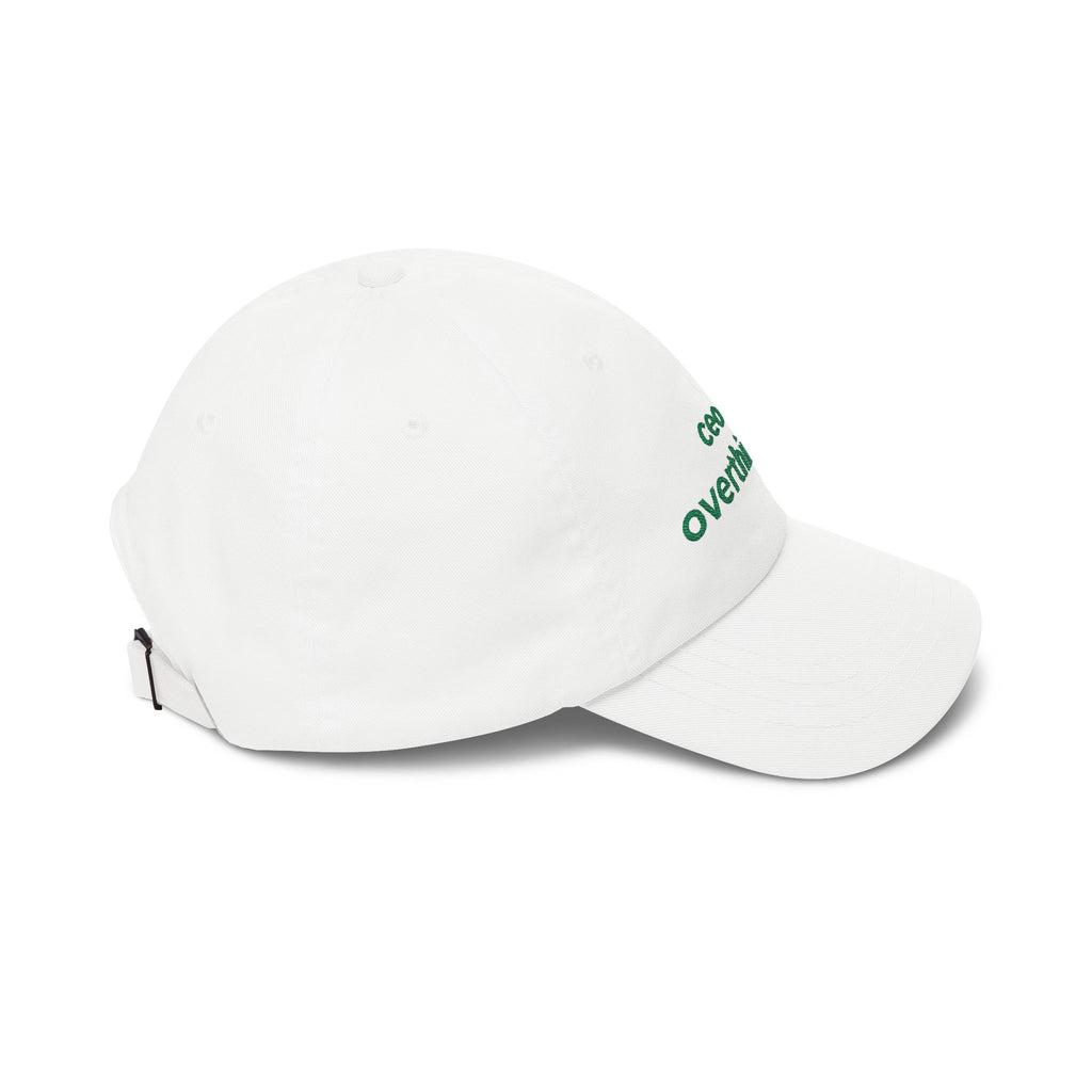 CEO of Overthinking Embroidered Hat
