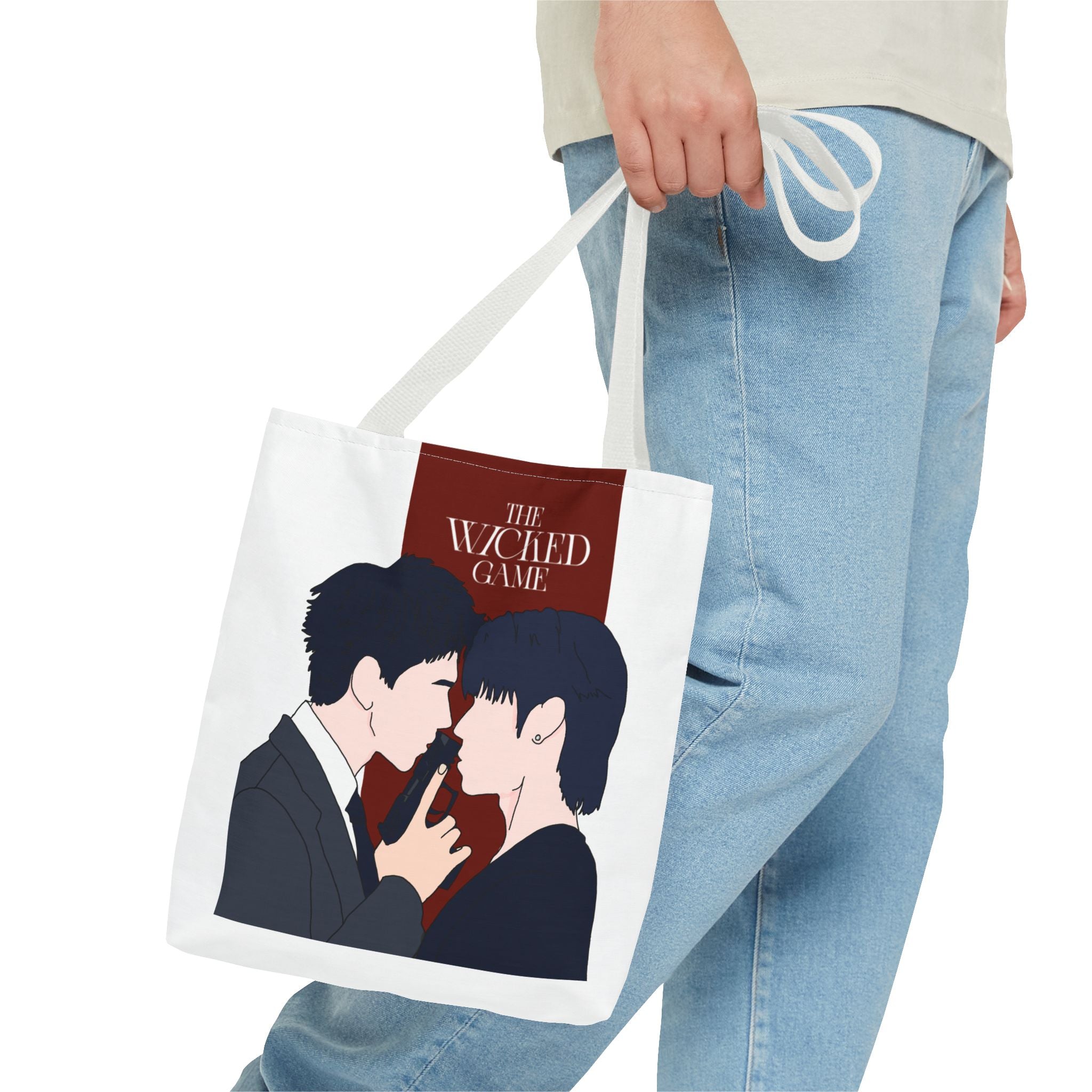 BL Drama "The Wicked Game" Tote Bag T-Drama, Boy Love AOP