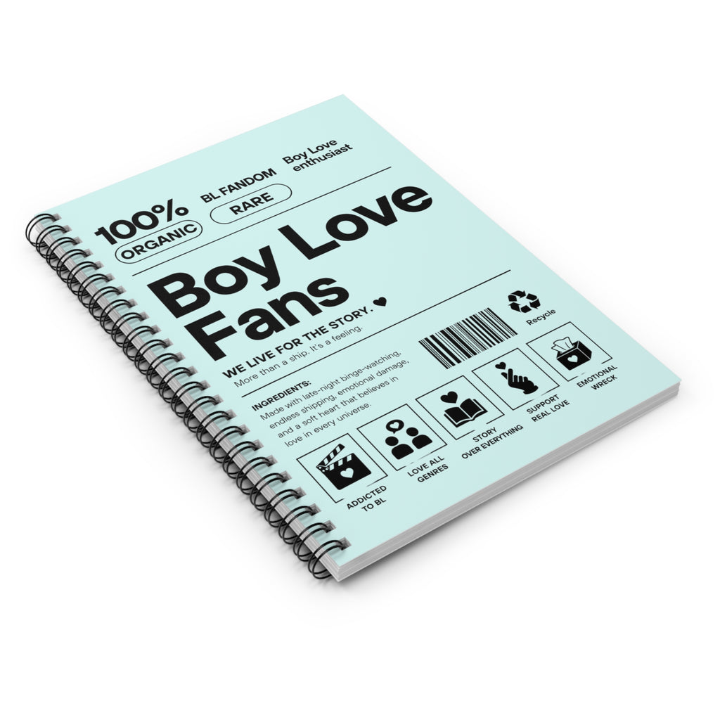 Boy Love Fans Notebook