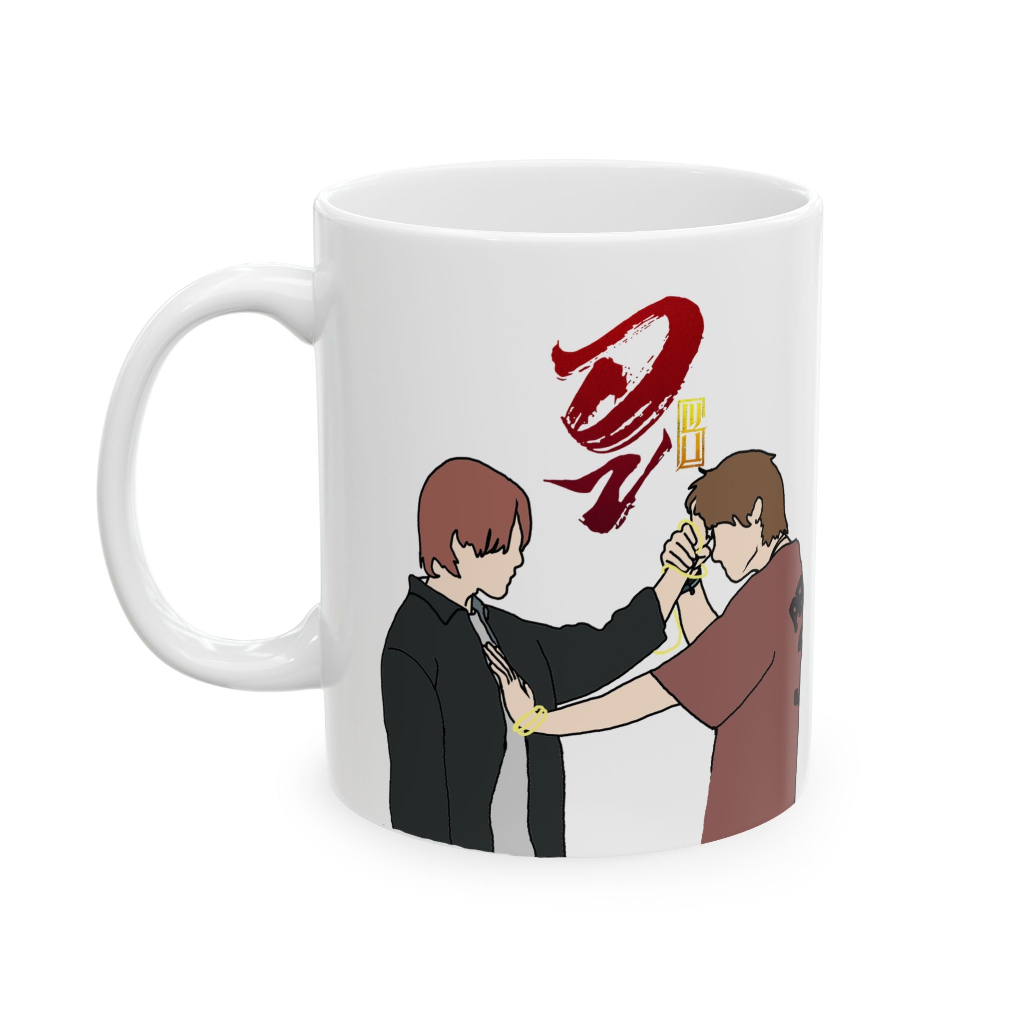 WU The Series Mug, SkyNani Fan Gift, Sky Wongravee, Nani Hirunkit, Thai BL Series Art