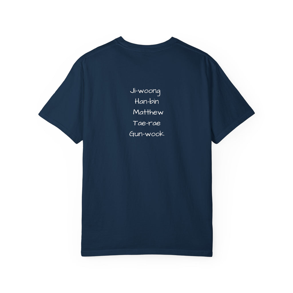 zerobaseone ZB1 Members Tee | T-Shirt featuring Ji-woong Han-bin Matthew Tae-rae Gun-wook