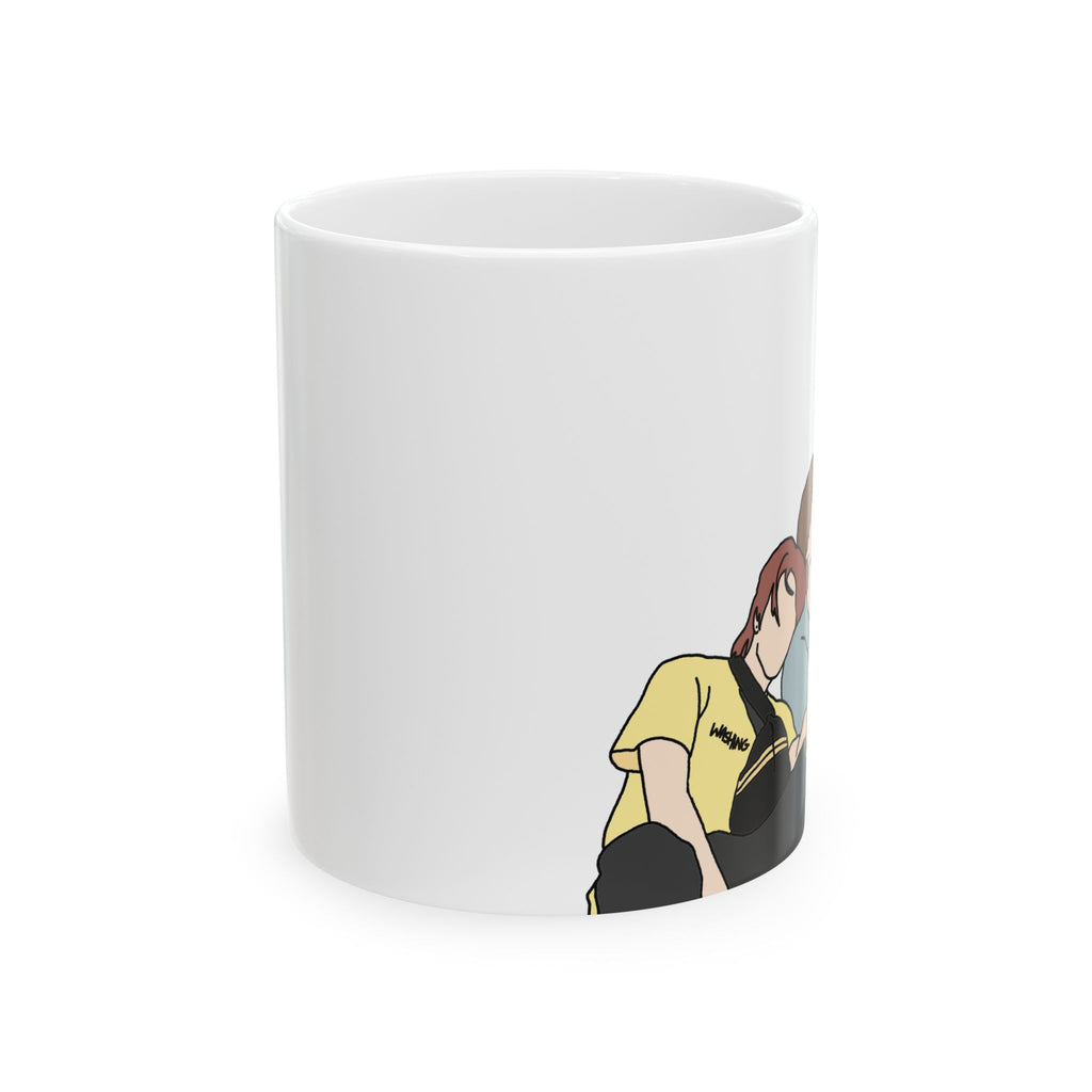 WU The Series SkyNani Mug | Sky Wongravee Nani Hirunkit Fan Gift | Thai BL Series Couple Art