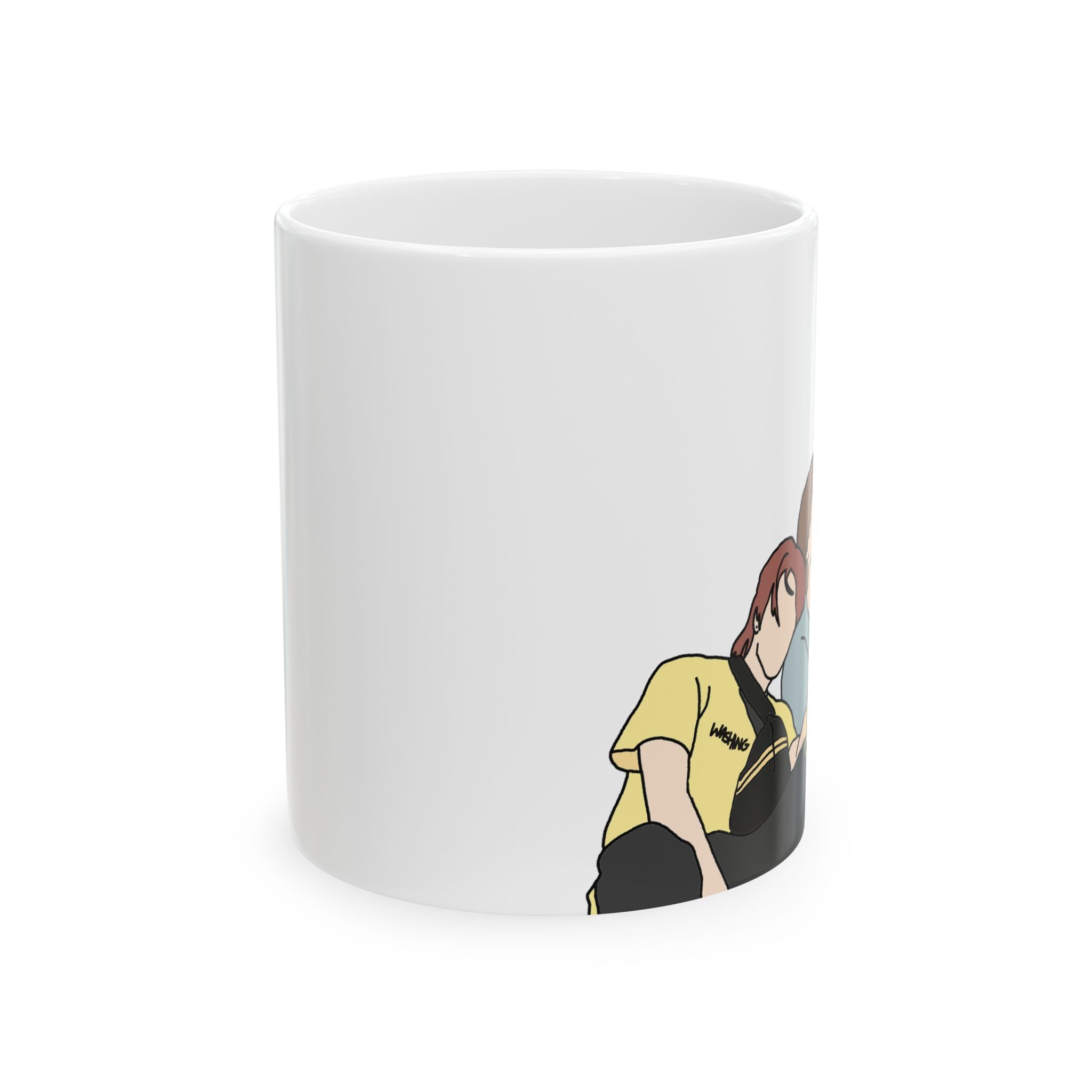 WU The Series SkyNani Mug | Sky Wongravee Nani Hirunkit Fan Gift | Thai BL Series Couple Art