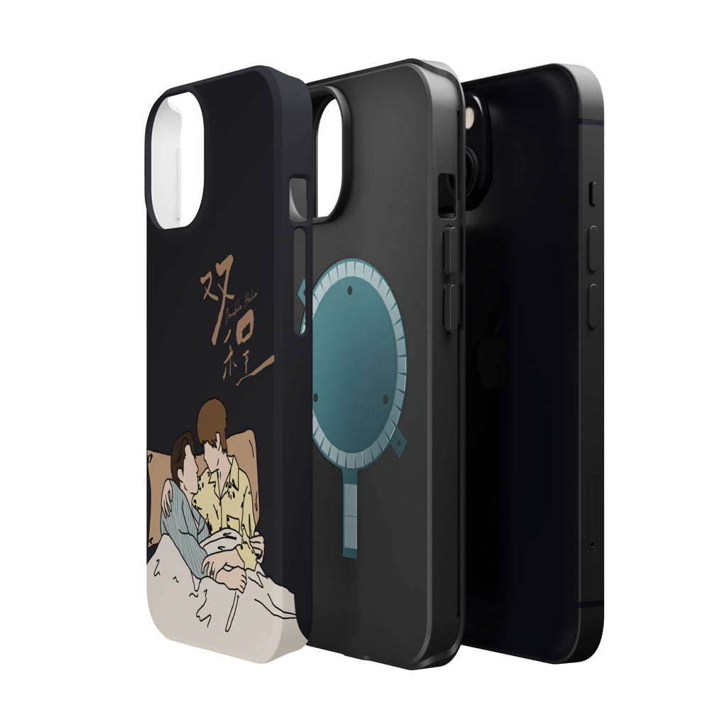 Double Helix Ayden & Lyu Sitong Phone Case — C-Drama BL Lu Feng Yichen Cute Magnetic Impact-Resistant Case
