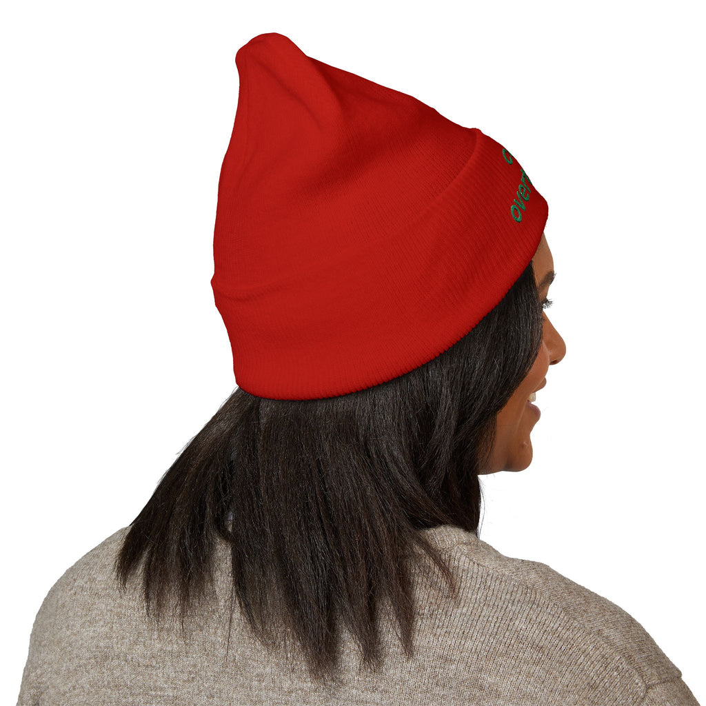 CEO of Overthinking Embroidered Funny beanie