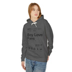 Boy Love Fans Hoodie | BL Fandom Streetwear, Anime Aesthetic, Minimalist Fujoshi