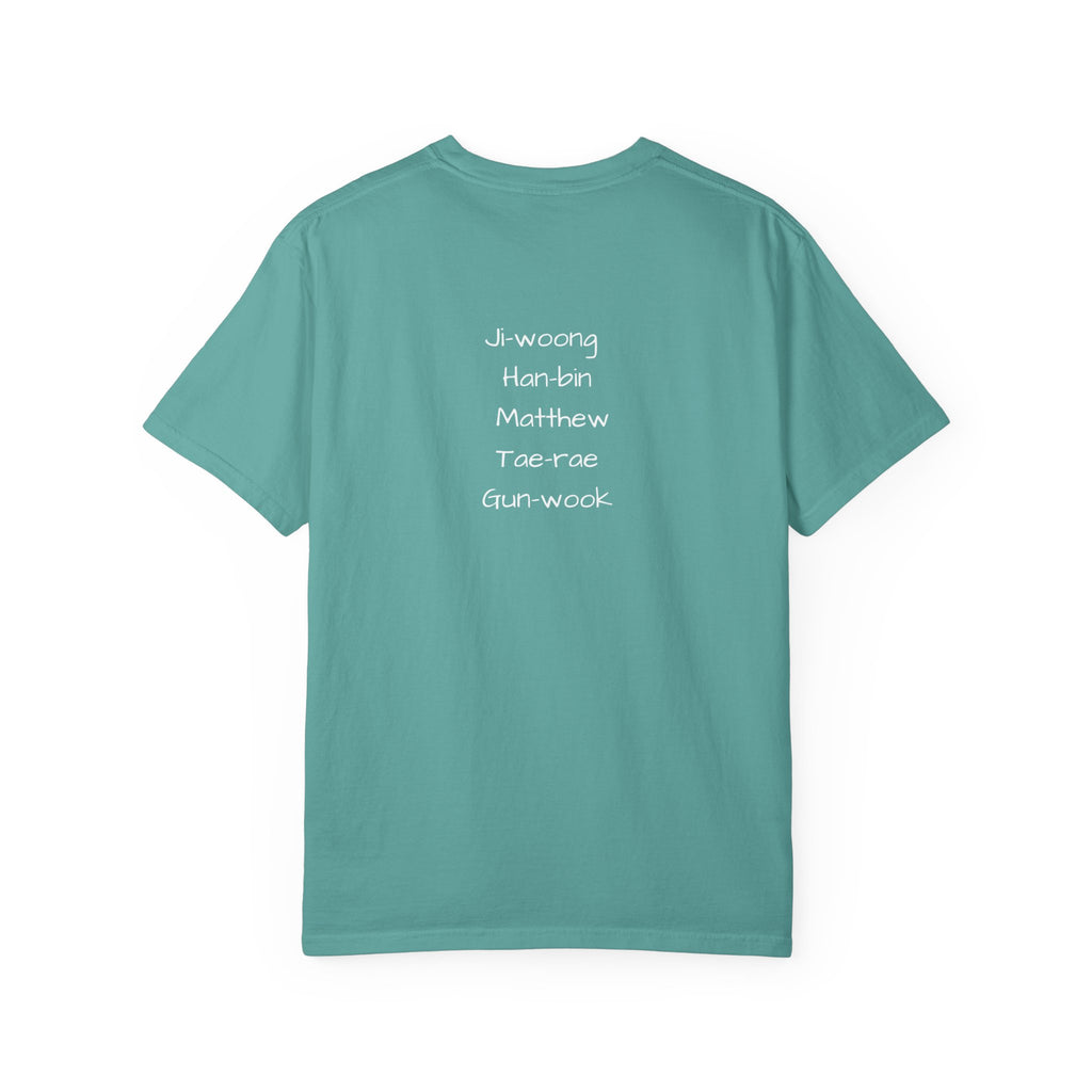 zerobaseone ZB1 Members Tee | T-Shirt featuring Ji-woong Han-bin Matthew Tae-rae Gun-wook