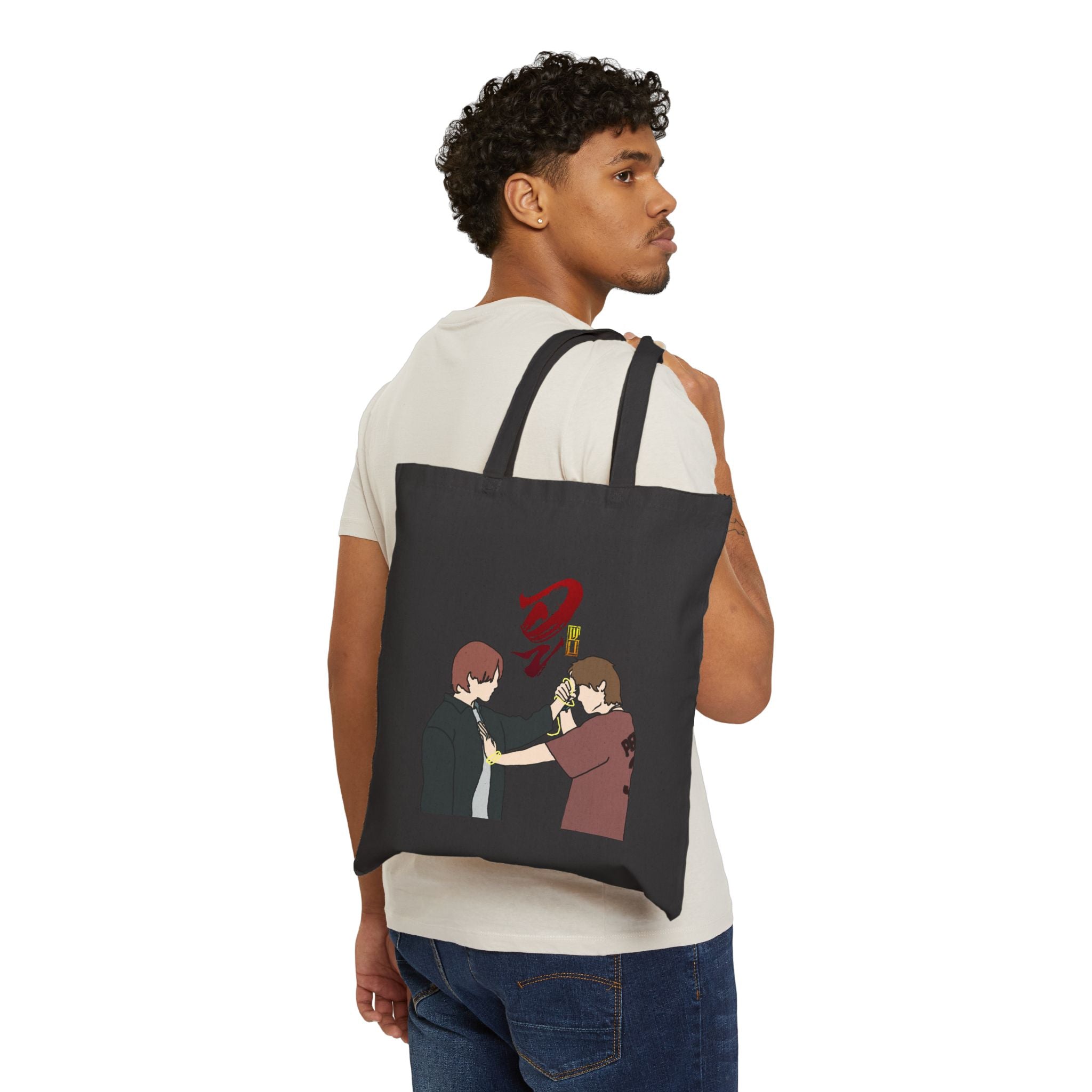 WU The Series SkyNani Bag | Sky Wongravee Nani Hirunkit Fan Gift | Thai BL Series Couple Minimalist Line Art Tee