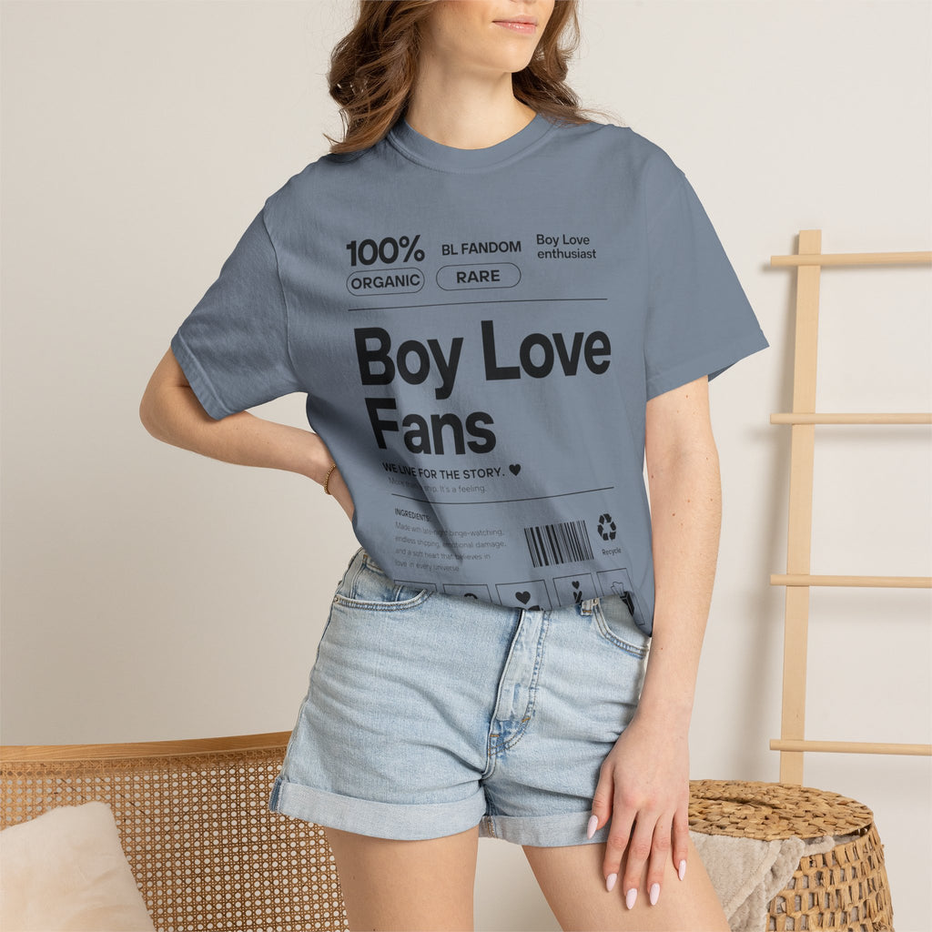Boy Love Fans Fandom T-Shirt BL Fujoshi Anime Aesthetic Tee