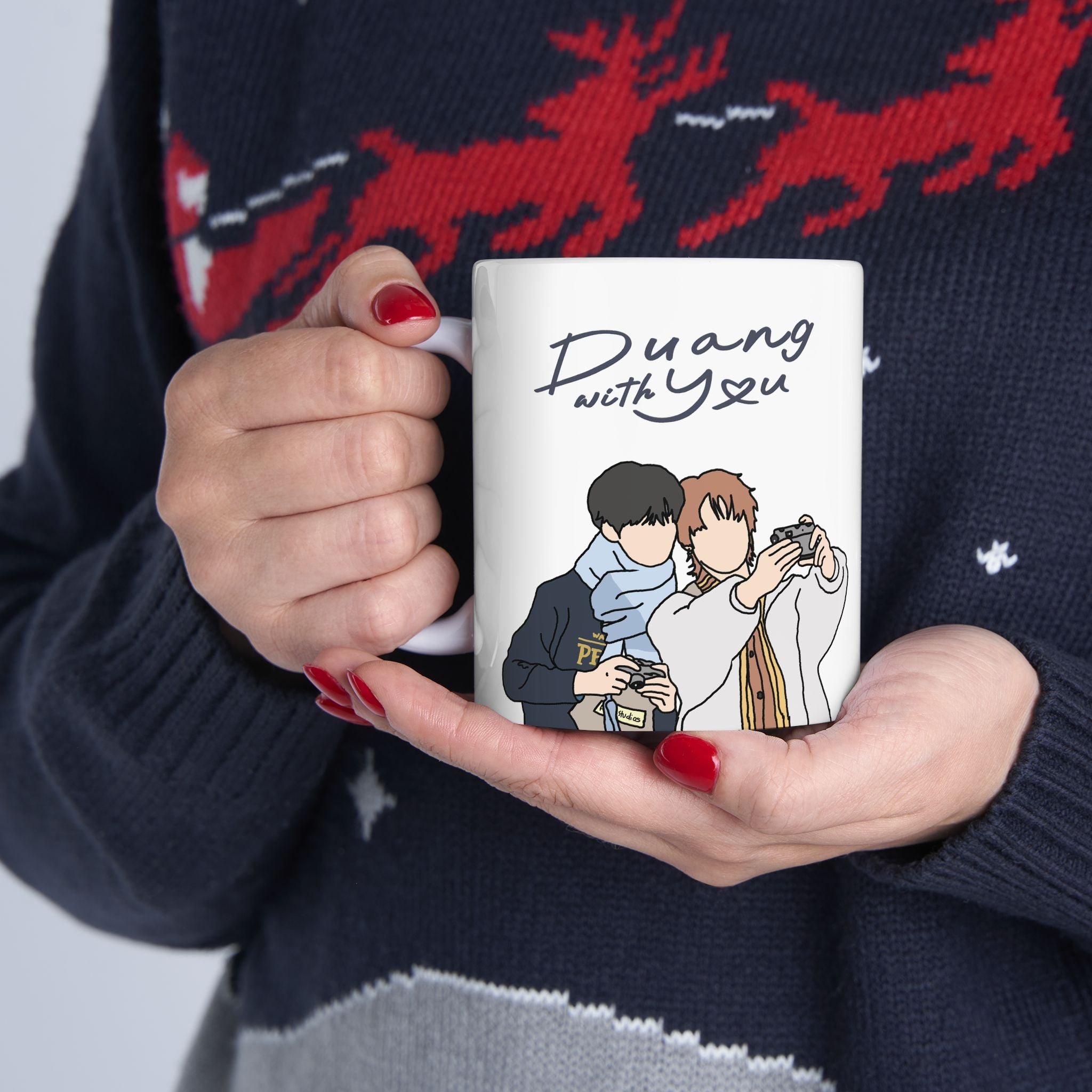 Duang With You Mug | Thai BL drama TeeTeepor NorthOtto DMD series