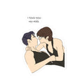 Pooh Pavel Pitbabe The Series Thai BL Kiss-Cut Stickers