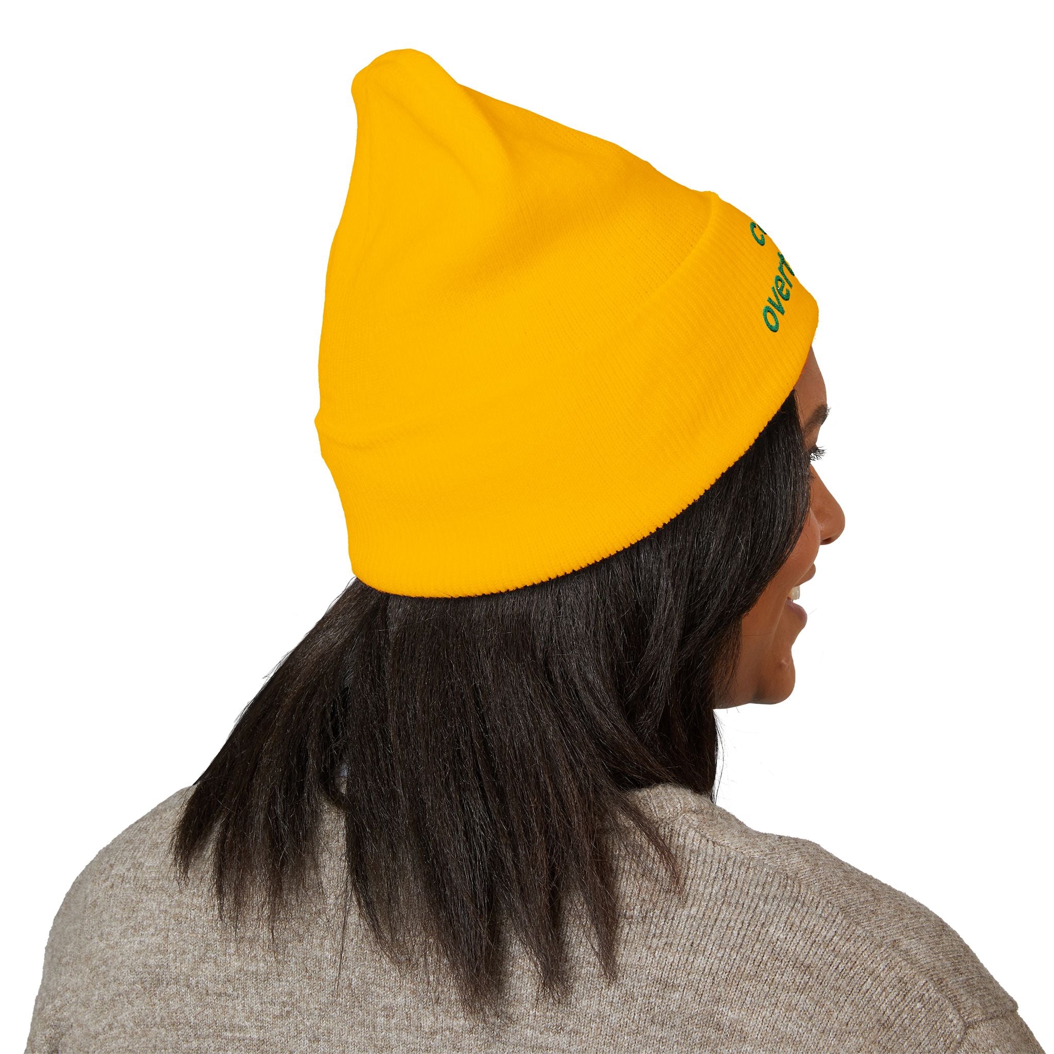CEO of Overthinking Embroidered Funny beanie